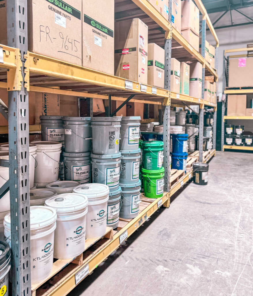 Tate Engineering Warehouse Parts